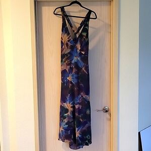 Lulus Delight in Elegance Midi Dress, Size XL